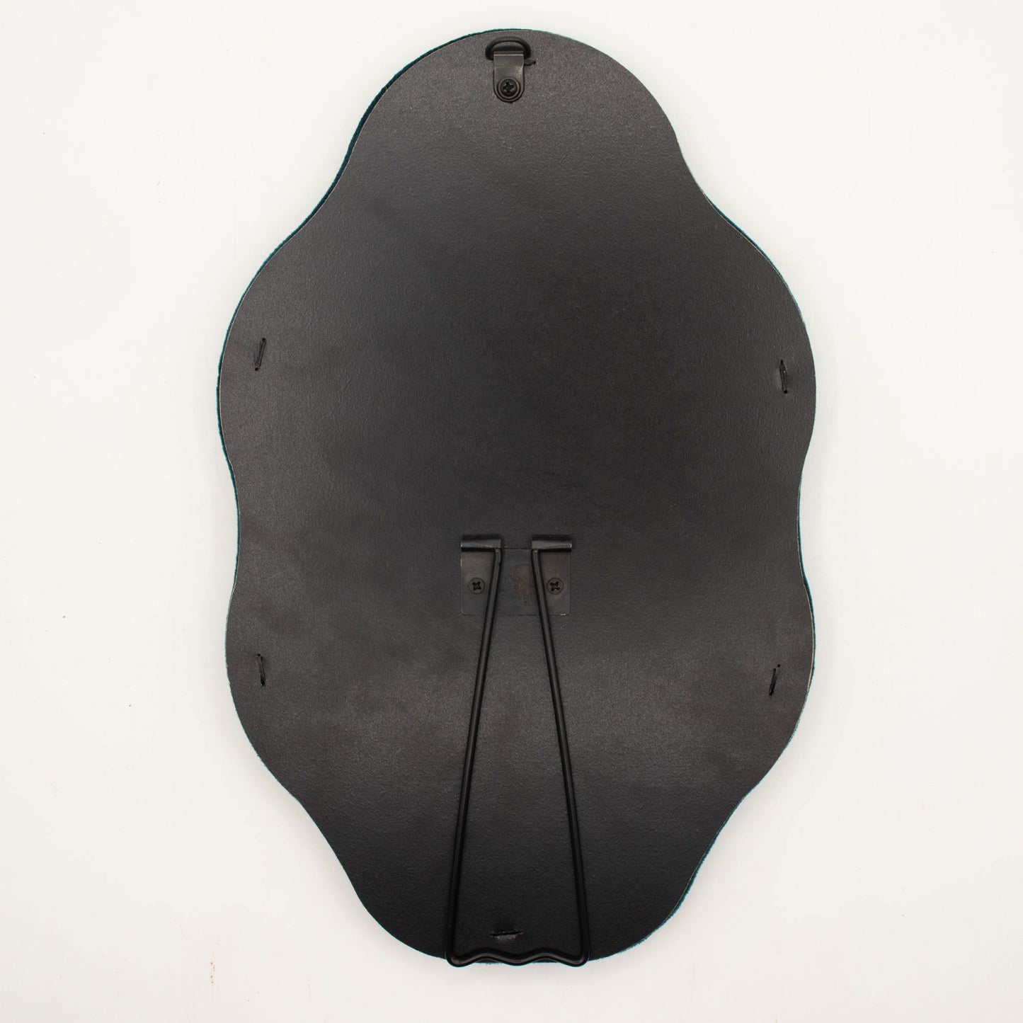 Soft Squiggly Mirror Oval Pebble – Royal Teal Kids Mirror