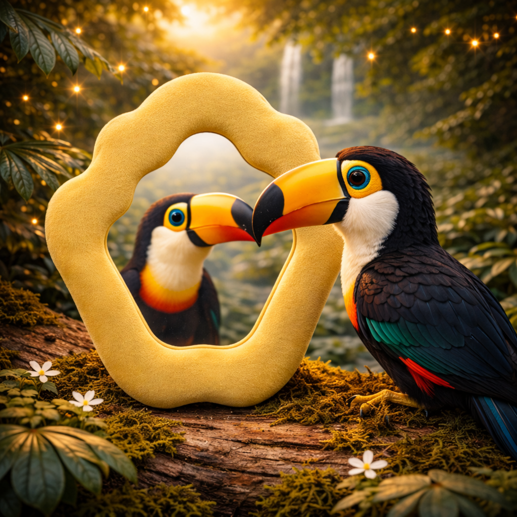 Soft Squiggly Flame Mirror – Marigold Kids Mirror