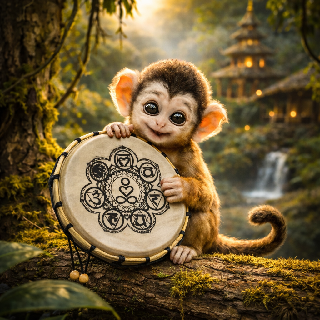 Rainbow Rhythm Drum – Chakra Design