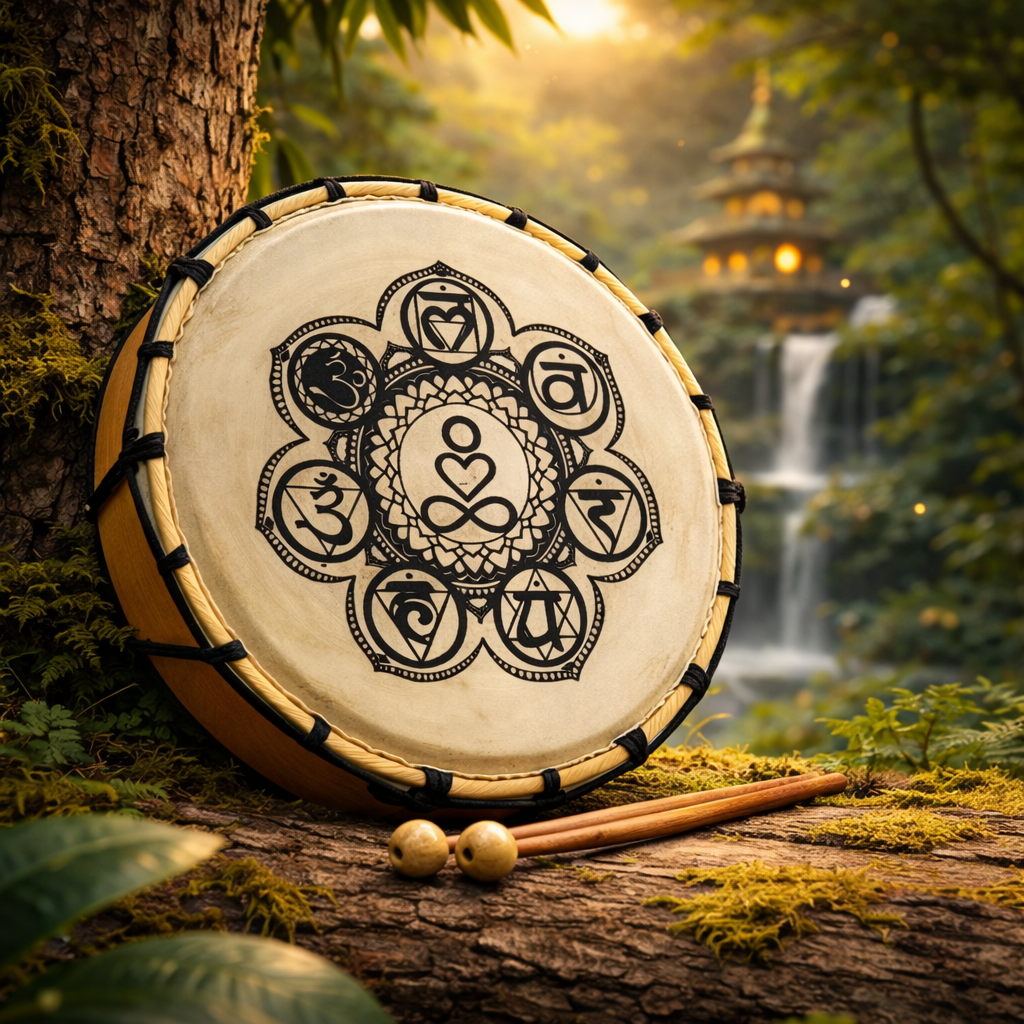 Rainbow Rhythm Drum – Chakra Design