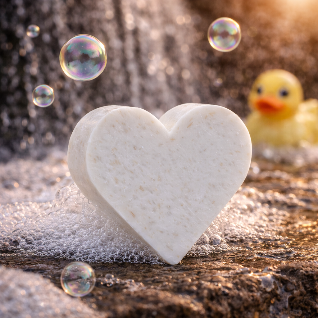 Coconut Heart Soap (set of 10)