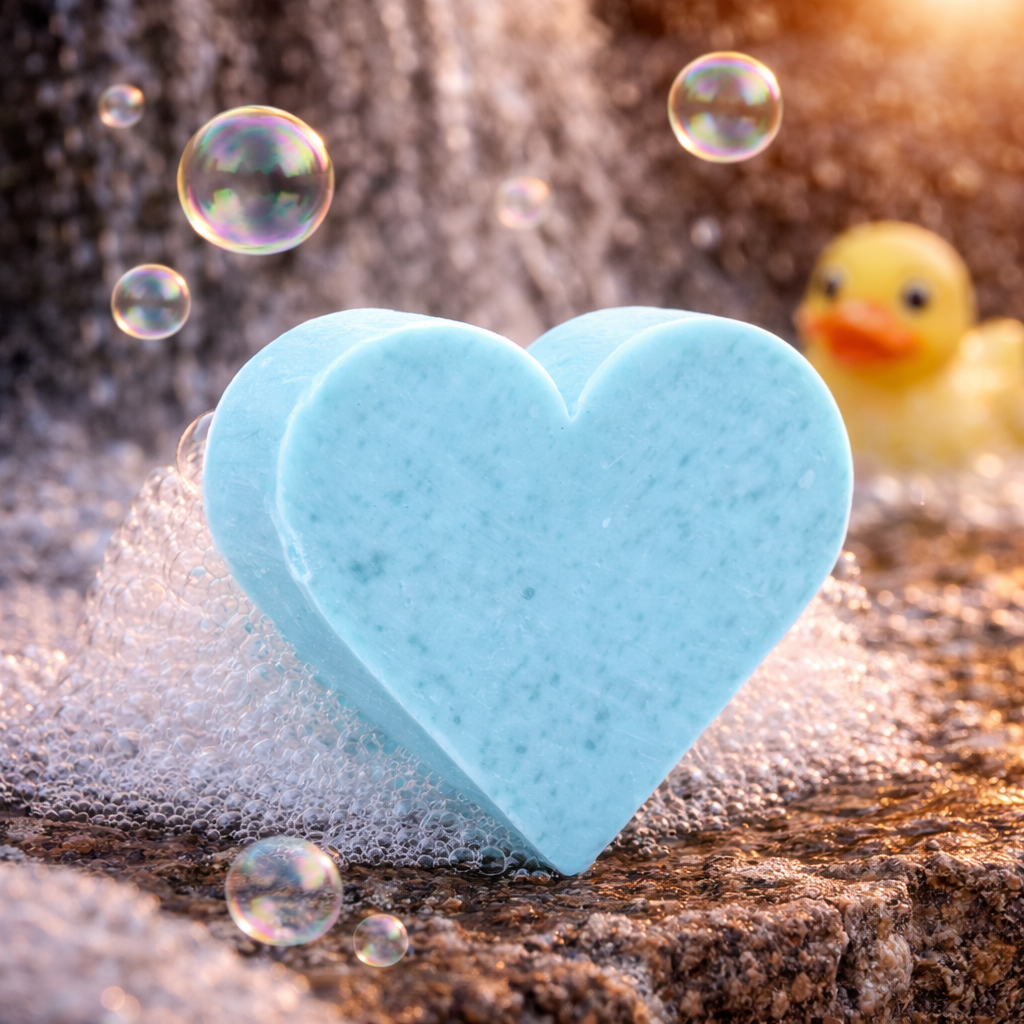 Lotus Flower Heart Soap (set of 10)