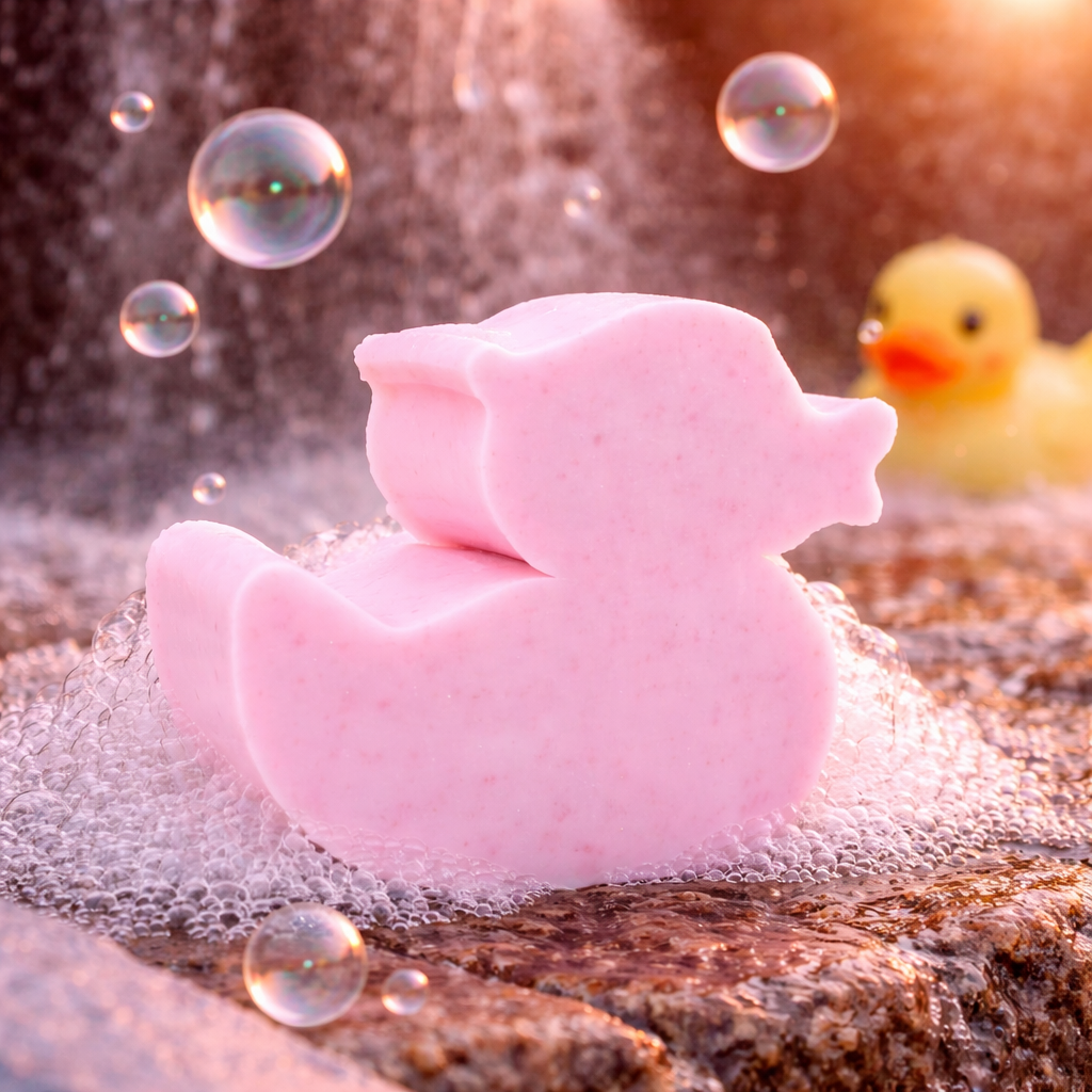 Pink Duck Soap – Bubblegum (set of 10)