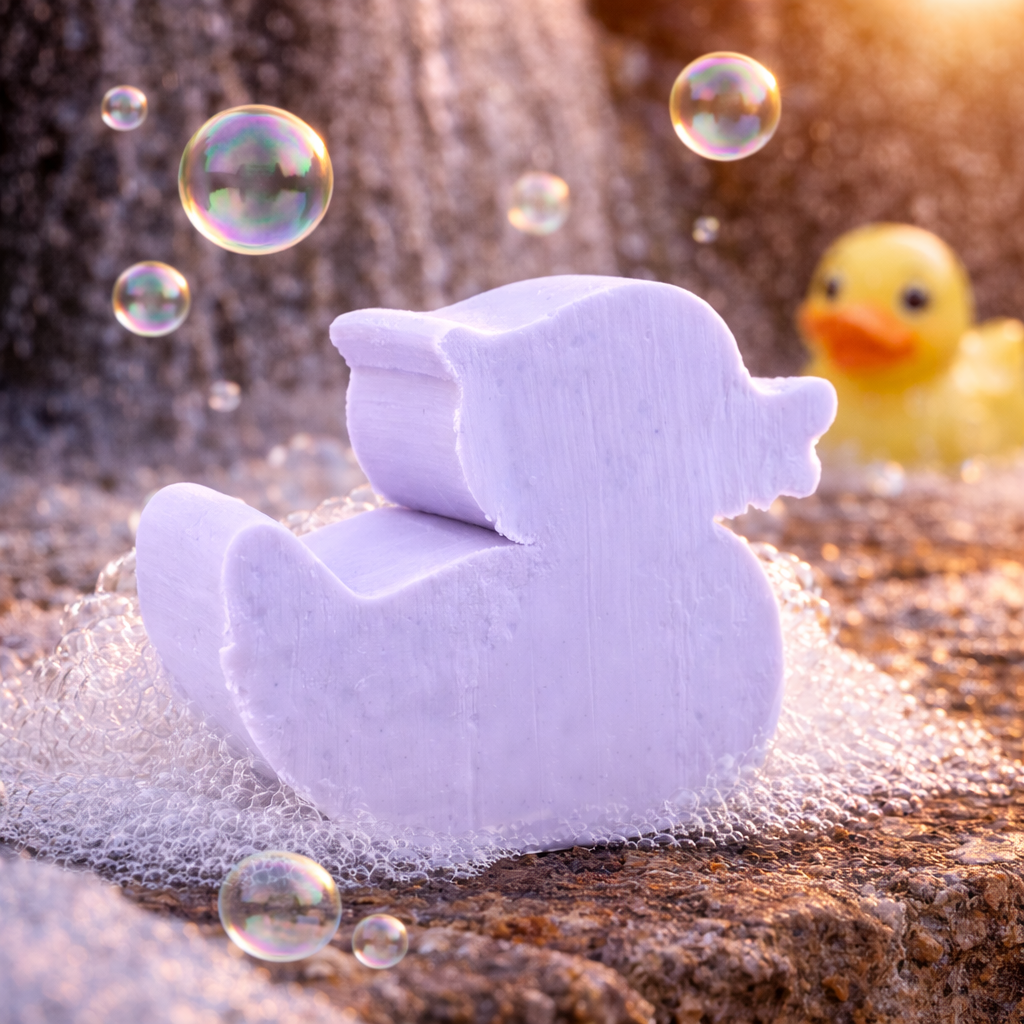 Purple Duck Soap – Pomegranate (set of 10)