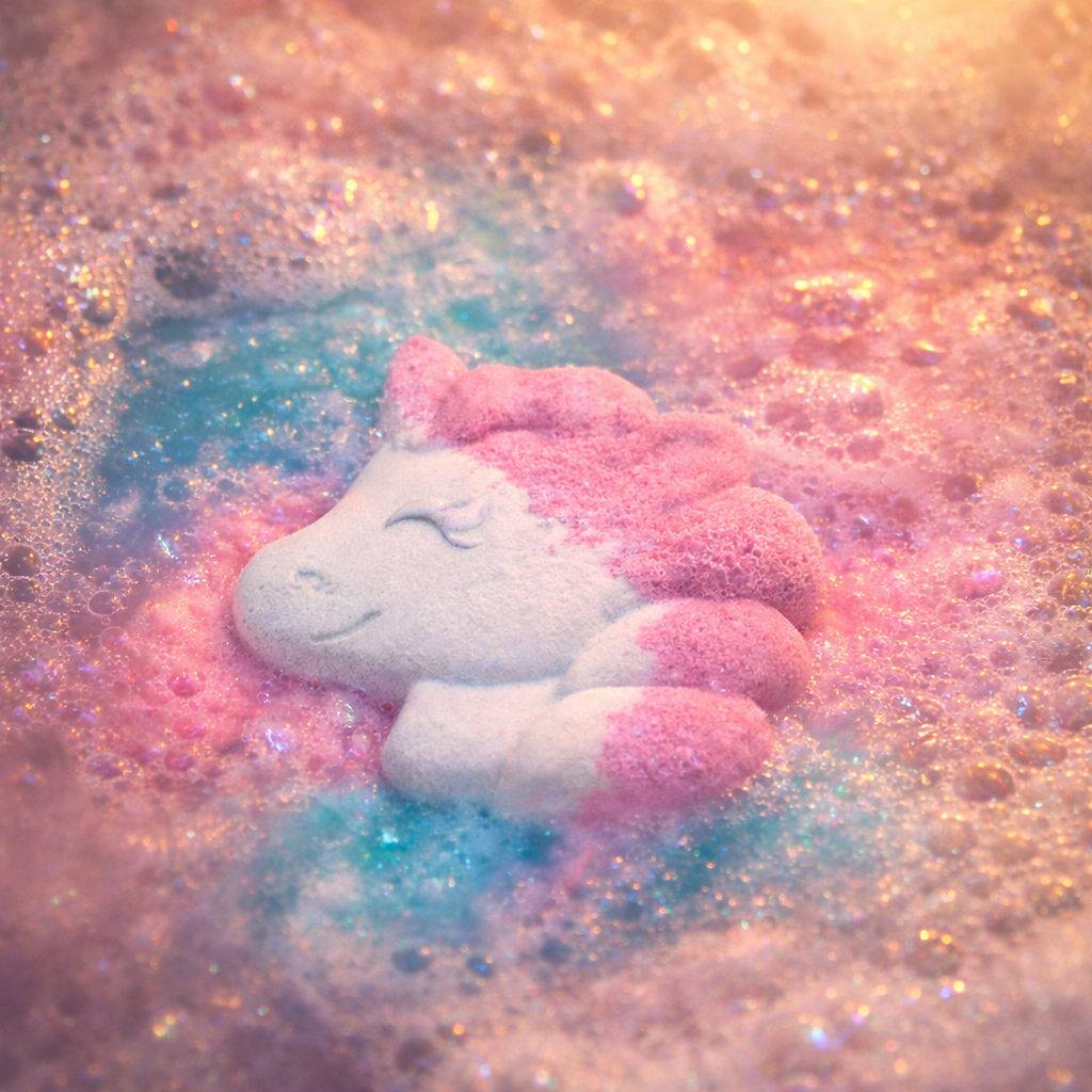 Unicorn Bath Bomb for Kids – Passion Fruit
