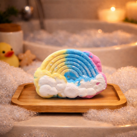 Cloud Bath Bomb for Kids – Mango