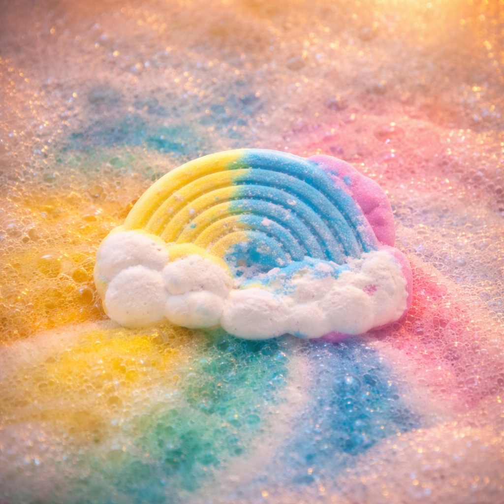 Cloud Bath Bomb for Kids – Mango