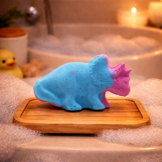 Dinosaur Bath Bomb for Kids – Blueberry