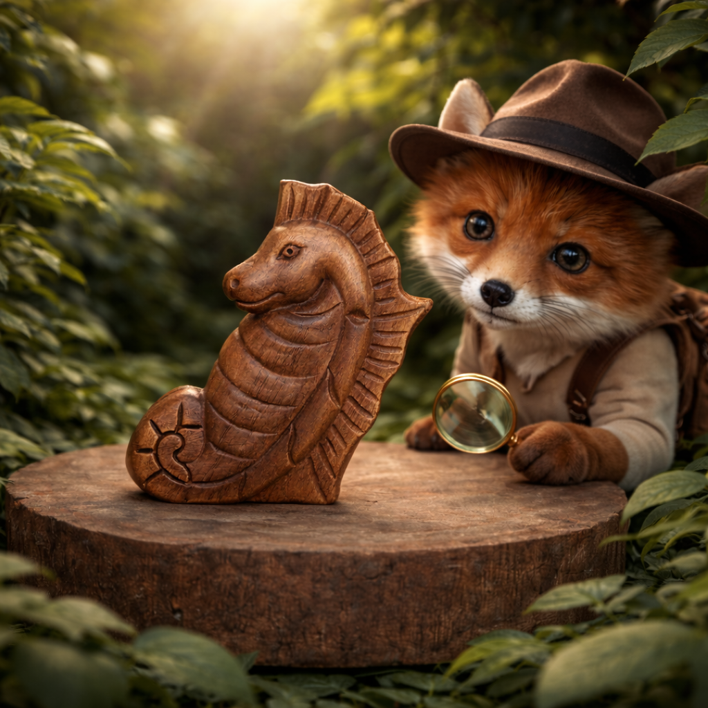 Sea Horse Magic Puzzle Box for Kids