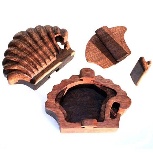 Sea Shell Magic Puzzle Box for Kids