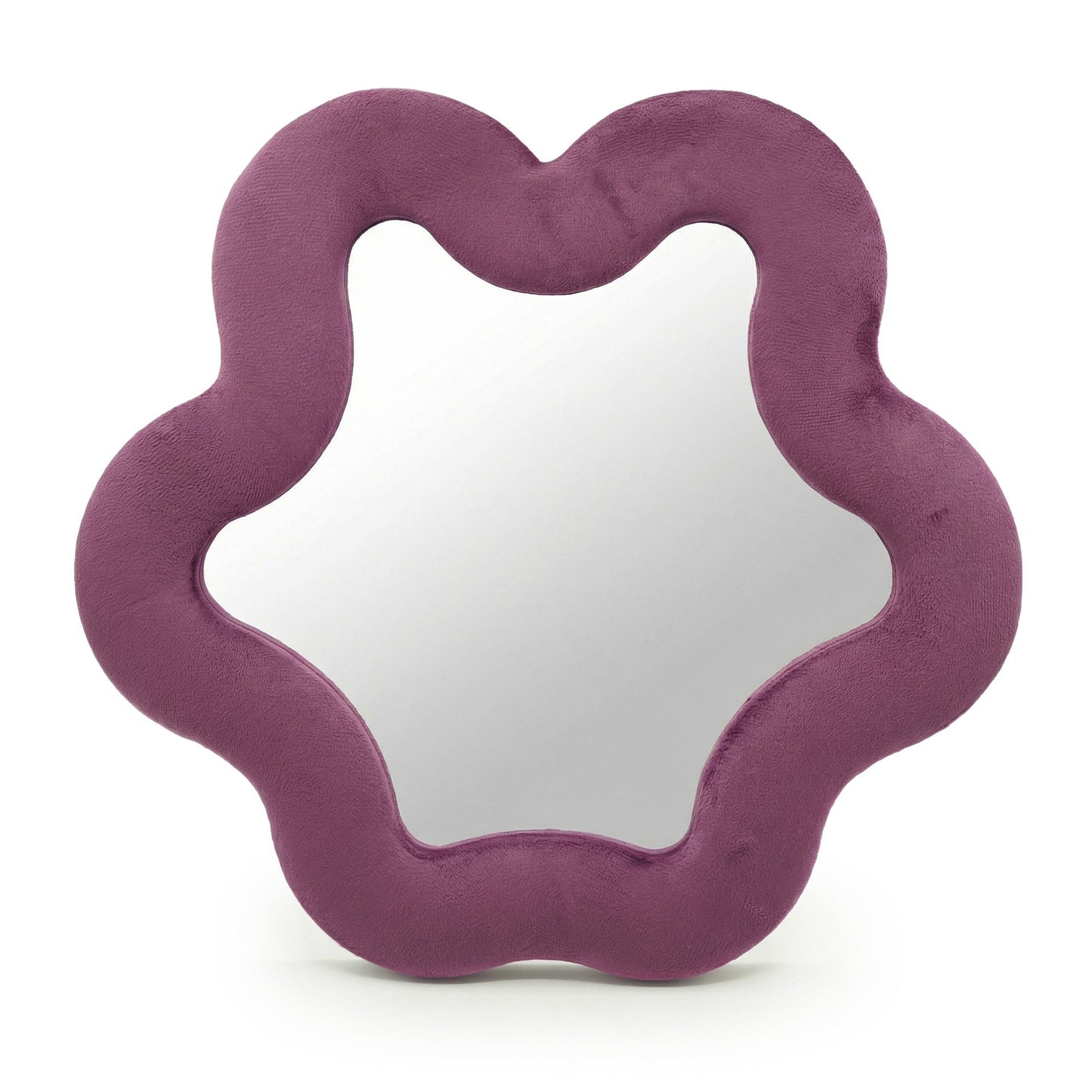 Soft Squiggly Star Mirror – Mauve Kids Mirror