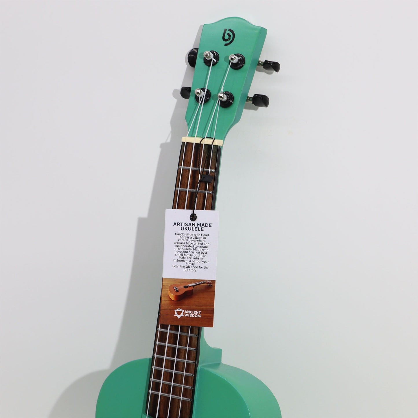 Happy Jungle Ukulele – Turquoise Finish