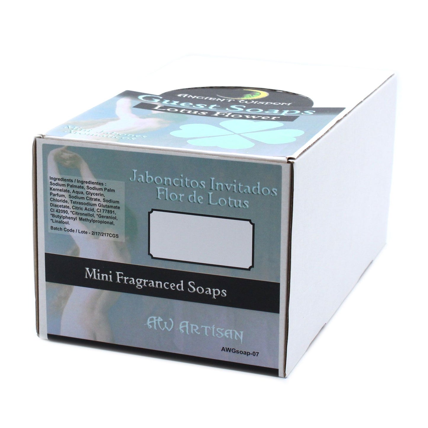 Lotus Flower Heart Soap (set of 10)