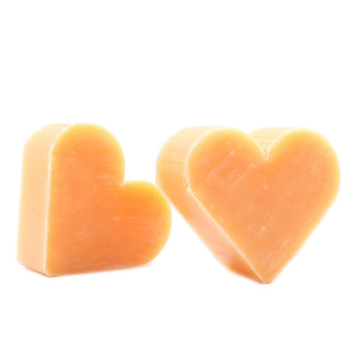 Heart Soaps - Orange & Warm Ginger(set of 10)