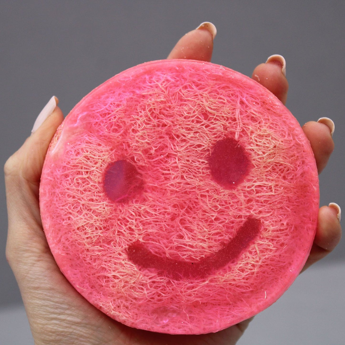 Happy Scrub Soap Grapefruit Smiley Loofah