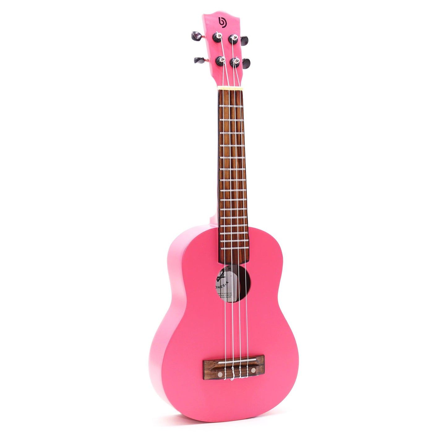 Happy Jungle Ukulele – Bright Pink Finish