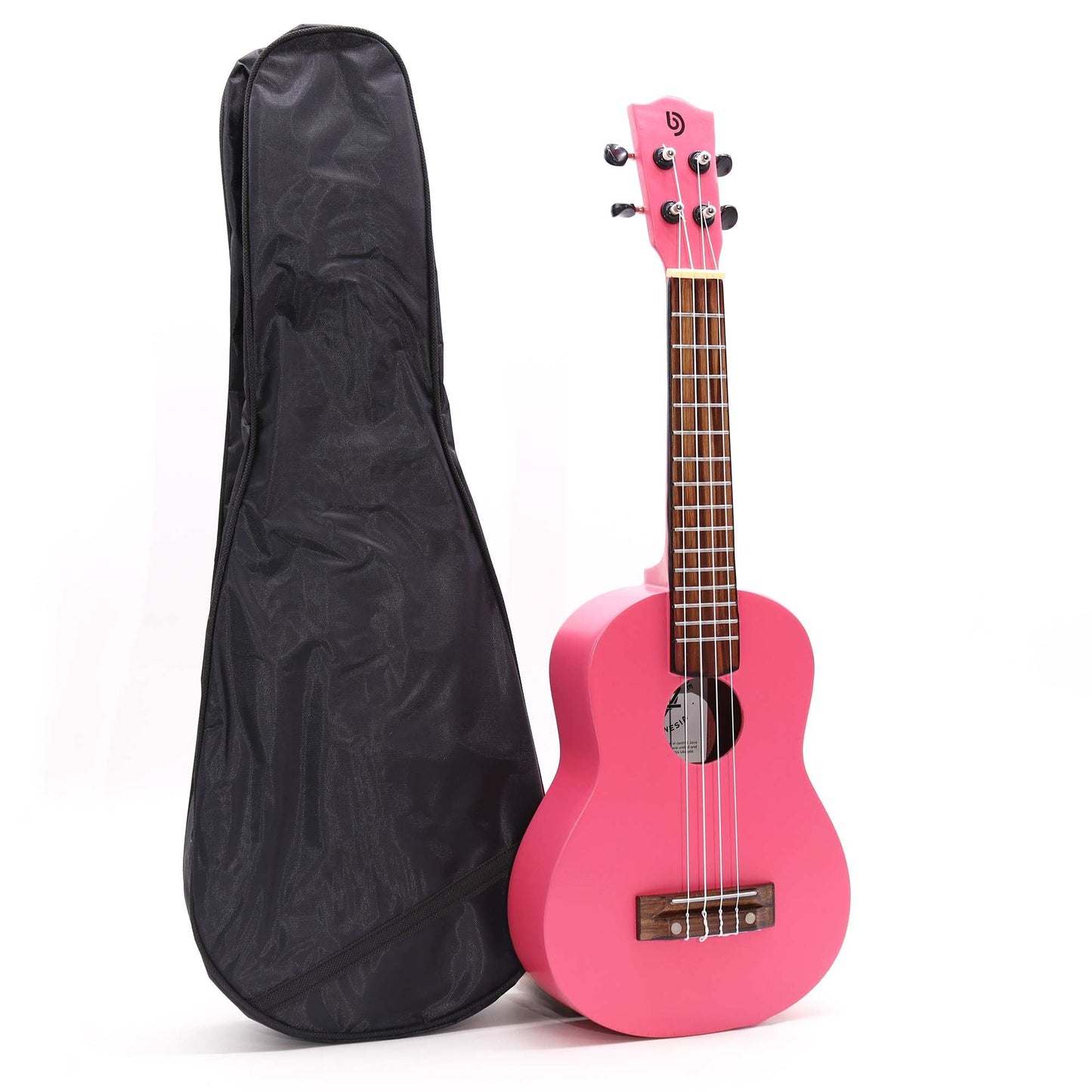Happy Jungle Ukulele – Bright Pink Finish