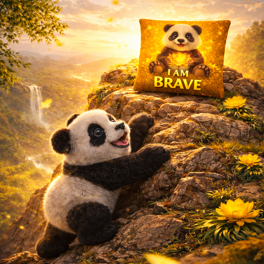 Bodhi Chakra Pillow - I AM BRAVE