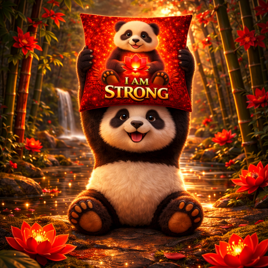 Bodhi Chakra Pillow - I AM STRONG